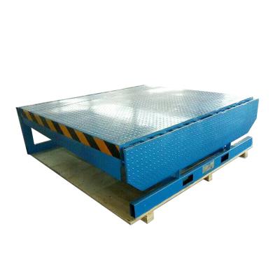 China 8.0t Capacity Forklift Load Ramp Hydraulic Dock Leveler Hotel Container for sale