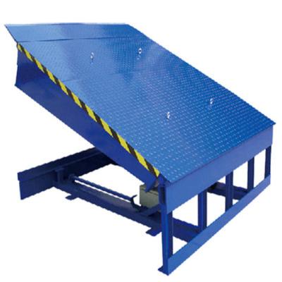 China Hotels Container Loading Dock Ramp Stationary Hydraulic Lift For Forklift for sale