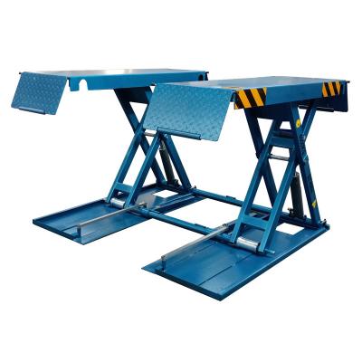 China Hotels DPS Car Lift Car Lifts For Home Hydraulic Scissor Lift Car Garage Lift For Floor 2 Ton Hydraulic Jack for sale