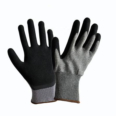 China Fluctuating and Comfortable Low Price Ready to Ship Comfortable Anti-Cut Gloves Gloves with Sandy Surface for sale