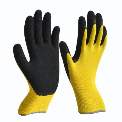 China Factory supply attractive price flexible and comfortable latex palm coated gloves natural latex glove for sale