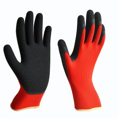 China High Quality Guaranteed Flexible And Comfortable Unique Hand Latex Gloves Coated Gloves for sale