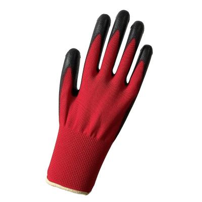 China Dexing Hot Selling Anti-Slip Safety Gloves PU Coated Anti-Slip Gloves Construction Gloves for sale