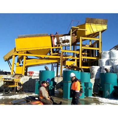 中国 energy & SINOLINKING Gold Screening Equipment Washing Mining Trommel 販売のため