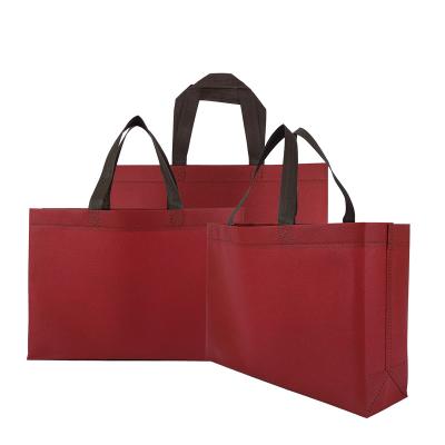 China Best Eco-Friendly Reusable High Quality Promotional Gift Recycled Shopping Non Woven Eco Bag Fabric Tote Bags With Logo for sale