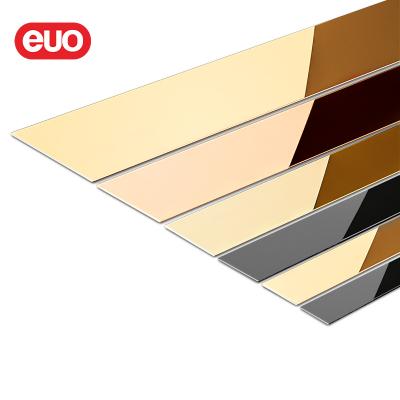 China Modern Euo Easily Install And Widely Used Flat Stainless Steel Junction Panel For Wall Furniture Decoration for sale