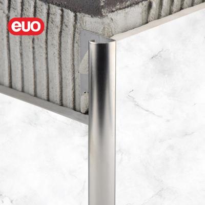 China Free Sample Modern Tile Accessories New EUO Style Wholesale OEM R Logo R Form Stainless Steel Tile Trim Corners For Marble Edge for sale