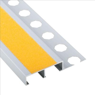 China modern euo stair tiles accessories tile step edge protection stair nosings aluminum for sale