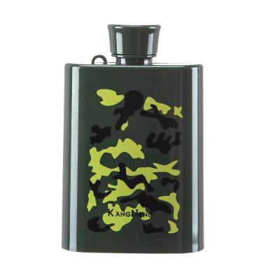 China CLASSIC Creative A5 Square Portable Sports Camouflage Mountaineering Fitness Hip Flask Drinking Wine Bottle for sale