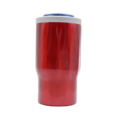 China CLASSIC Hot Product In Amazon 380ml Double Wall Insulated Beer Soda Drink To Keep Beer Can Cooler Stainless Steel for sale