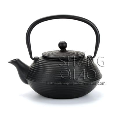 China Sustainable Classic Cast Iron Teapot, Japanese Style Tetsubin, Iron Tea Kettle With Removable Stainless Steel Strainer for sale