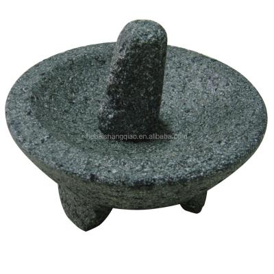 China Viable Mexican Style Garnite Molcajete and Tejolote for sale