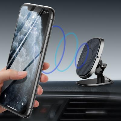 China Universal Adjustable Car Super Strong Mobile Mount Magnetic Dashboard Magnet Car Phone Holder for sale