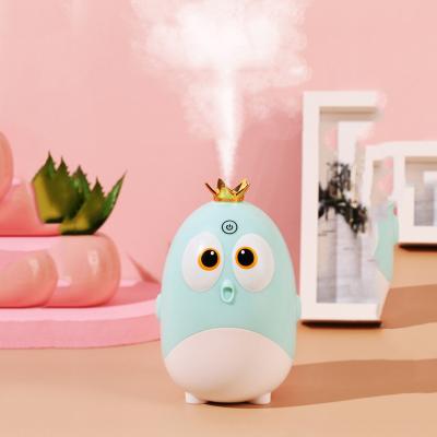 China 2021 Mini New Design USB Cartoons Chick Air Humidifier Wireless Travel Water Diffuser Humidifier 2021 Handheld Lovely For Room Office for sale