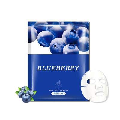 China Hot Selling Whitening Lightening Natural Beauty Mask Blueberry Fruit Hydrate Moisturizer For Skin Care OEM/ODM for sale