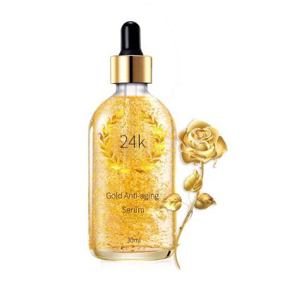 China Skin Revitalizer 24k Gold Anti Aging Serum - OEM for sale