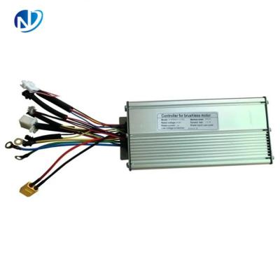 China Electric Vehicle Noida E Ebike Electric Bike Bicycle Motor Parts 72V 84V 600W DC Brushless Motor Integrated Controller 80A Yyk for sale