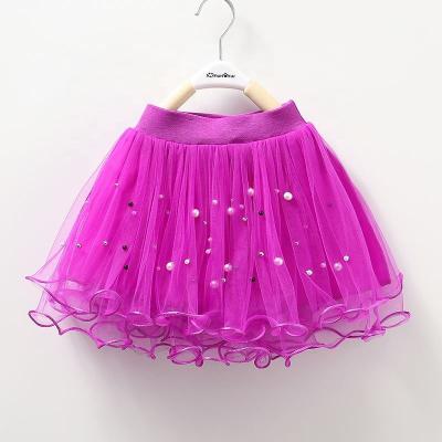 China Breathable Babies Birthday Party Toddler Tulle Skirts Summer Costumes Kids Ballet Tutu Fluffy Skirts for sale