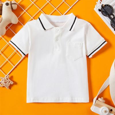 China Anti-Shrink Cloth Cotton Summer T-shirts Baby Boy Girls OEM Loose And Comfortable T-shirts for sale