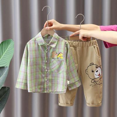 China Boys Clothing Sets Kids Clothes 100% Loose And Comfortable Fabric For Boys Spring Baby Boy Clothing Sets Clothes Cotton for sale