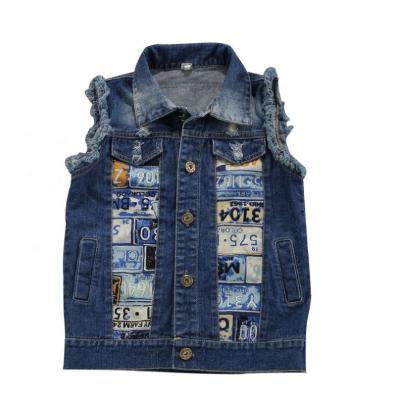 China 2019 new arrivals baby boy denim vest clothes viable baby kids spring high quality clothes clothing for kids Te koop