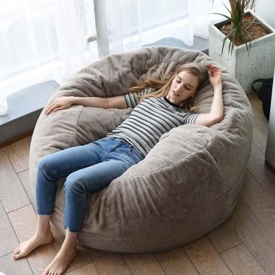 China Extendable Designer Factory Cheap Price Fashion Mute Chair Sofa Double Bean Bag Chairs for sale