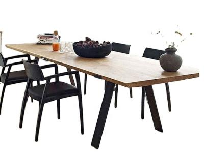 China Adjustable (other) Excellent Design 2023 Newest Cheap 10 Seater Wooden Dining Table For Home Hotel for sale