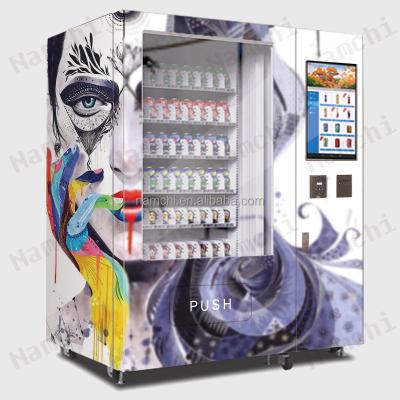 China Hotel Subway Station Mall Beauty Store Hair Extensions Vending Machines Eyelashes Self Smooth Service Vendor for sale