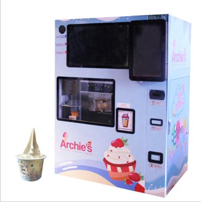 China Hotel Metro Station Shopping Mall Used Commercial Professional Ice Cream Maker Ice Cream Machine Soft Serve Ice Cream Machine Vending Machine for sale