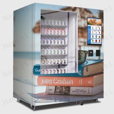 China Custom Hotel Metro Station Shopping Mall Gaiters Tights Knock Vending Machine Self Service Vendor Machine for sale