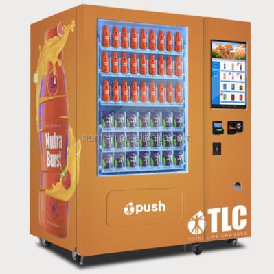 China Hotel subway station shopping mall large capacity automatic eyelash cooling combined vending machine for sale