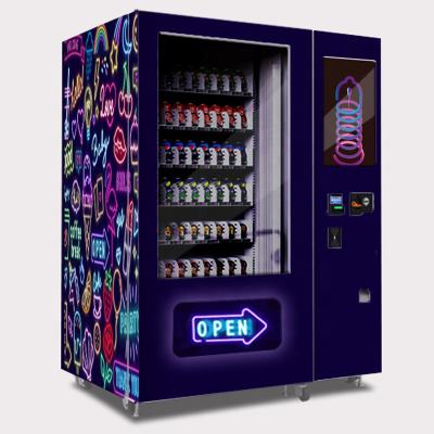 China New 2021 Hotel Metro Station Shopping Mall Design Cosmetics Beauty Products EyeLashe Vending Machine for sale