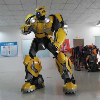 China Realistic Large Size Event Party Business Promotion Trade Show Dancing Robot Costume for sale