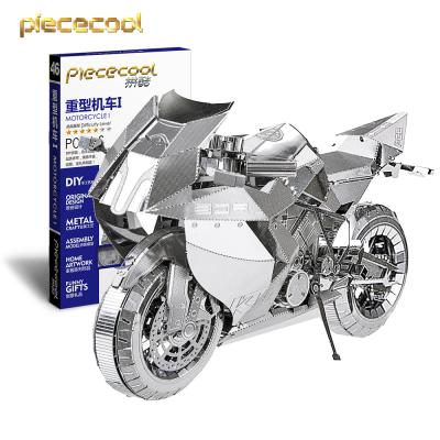 China Model Toy For Adults 3D Metal Puzzle MOTO I Collection Christmas Toys Model DIY TOY Piececool Most Popular Motorcycle for sale