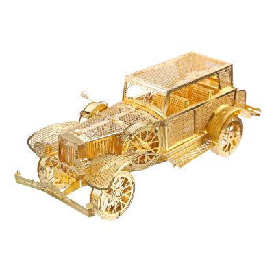 China Metal Puzzle CLASSIC DIY TOY piececool CAR 3d Model Craft Kits for sale