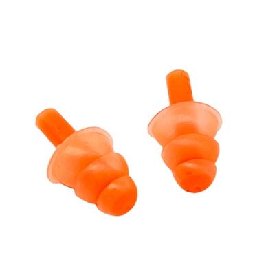 China Safety\Wholesale Reusable Soft\Comfortable\Flexible Comfort Noise Canceling Sleeping Silicone Ear Plugs Surfing Ear Plugs For Swimming for sale