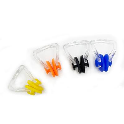 China Freedive Nose Clip OEM Factory Supply Waterproof Silicone Anti Snoring Swimming Nose Clip for sale