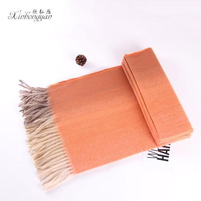 China 2019 Fashion Grid Yarn Dye Woven Plaid Blanket Cashmere Scarf Infinity XHY-013 XHY-013 for sale