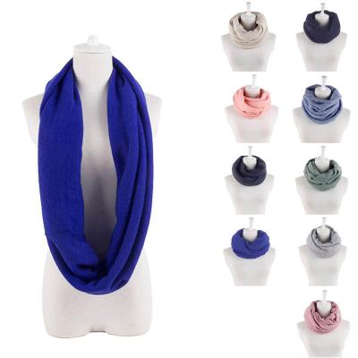 China Mexico Cheapest Women Textile Maxi Woven Cotton Custom Color Infinity Scarf 32*130cm 32*130cm for sale