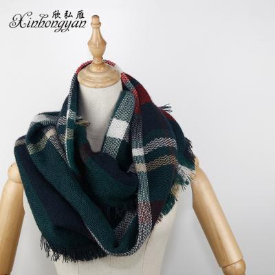 China Classic High Quality Warm Cotton Men's Winter Daily Life Neck Scarf For Men for sale