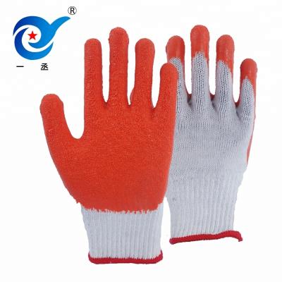 China Construction Machinery Working Felling Gloves Repairing Gloves Quarrying Work Cheap Rubber Gloves Nitrile Glove Cotton Rubber Coated Gloves for sale