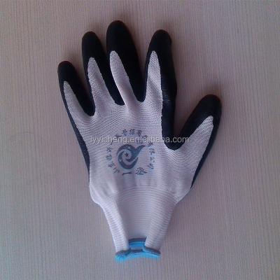 China work glove/xl nitrile coated disposable gloves YC-E00300 for sale