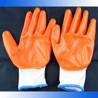 China PVC & 13 Gauge Polyester PVC Coated Working Gloves Porcelain for sale