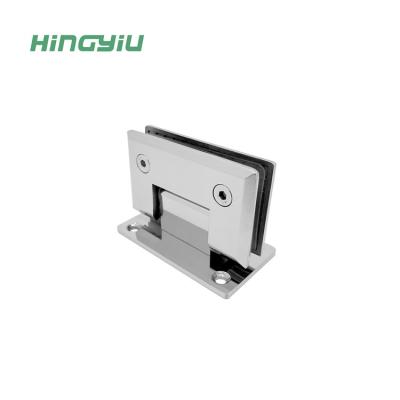 China Easy To Install And Durable Stainless Shower Door Hinge Wall On Glass Hinge 90 Degree Shower Hinge for sale