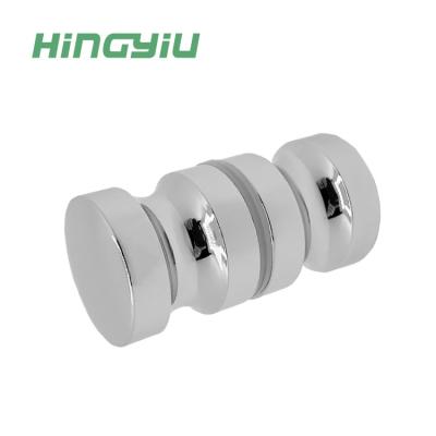 China Easy Installation Shower Door Knob Small Glass Knob Handle Aluminum Shower Door Knob for sale