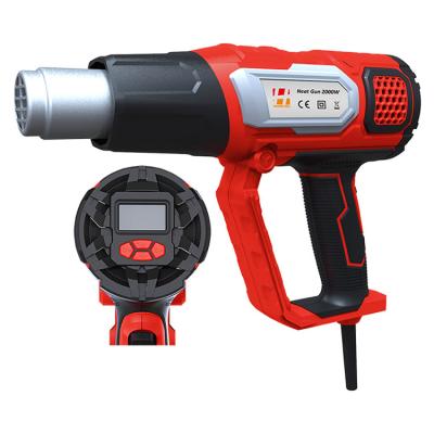 China 2000W Cool/Hot Air High Performance Hot Air Gun with LCD Digital Display Temperature Control Model Heat Gun for sale