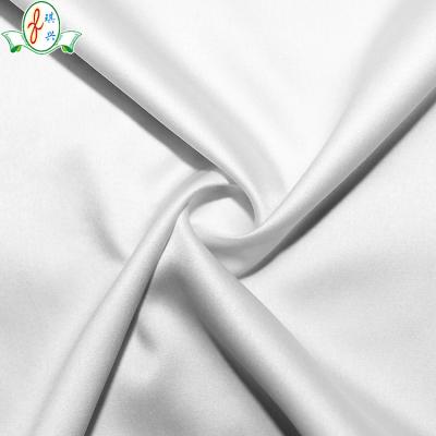 China Polyester Plain Spandex Shiny Satin Silk Fabric For Swimwear Swim Shorts Fabric for sale