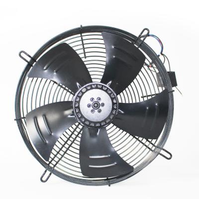 China 220V 380V axial fan, 550X550X129mm industrial fan, 550mm (22 inch) external rotor building material stores YWF 550FZL AC motor axial fan for sale