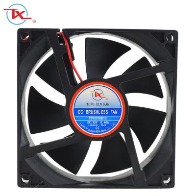 China New and original 92*92*25mm Minebea plastic fan TX9025HB12 12V 0.16A 3wires frequency fan for sale