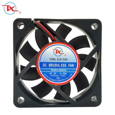 China Computer Case USB Fan 6015 Fan 60mm Small DC Fans for sale